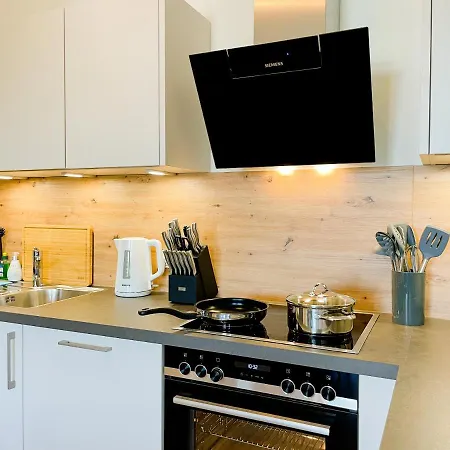 아파트 Uniqe- 6 Pers - Design - Fair - Sky-tv - Parking *