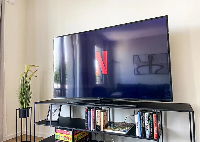 Uniqe- 6 Pers - Design - Fair - Sky-tv - Parking 公寓 *